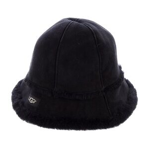 UGG Black City Shearling Bucket Hat Small BNWT